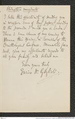 Nachlass Franz Steindachner, Brief von Enrico H. Giglioli an Franz Steindachner (13.02.1884), Inv.Nr. 159.03, Seite 3